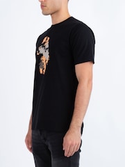 Luke 1977 Infilapenny Nectarine 100% Cotton T-Shirt - Image 3 of 7