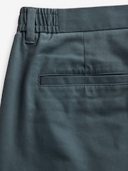 Gris bleu - Slim Fit (Slim Fit) - Pantalon extensible à élastiques latéraux chino - Image 7 of 9