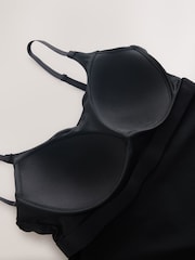 Black Hidden Support Microfibre Cami Top - Image 10 of 10