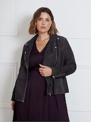 Live Unlimited Aubergine Pleated Midi Dress - Image 3 of 3