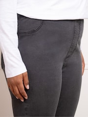 Live Unlimited Grey Curve Petite Jeggings - Image 2 of 3