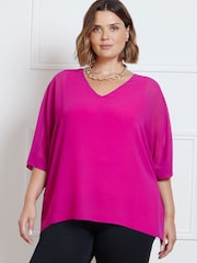 Live Unlimited Light Black Zebra Tunic With Keyhole Neck - Image 3 of 3