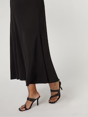 Live Unlimited Black Jersey Seamed Maxi Skirt - Image 2 of 3