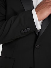 Harry Brown Black Oliver Wool Dinner Suit: Jacket - Image 3 of 4