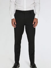 Harry Brown Black Oliver Wool Dinner Suit: Trousers - Image 1 of 4