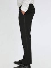 Harry Brown Black Oliver Wool Dinner Suit: Trousers - Image 3 of 4
