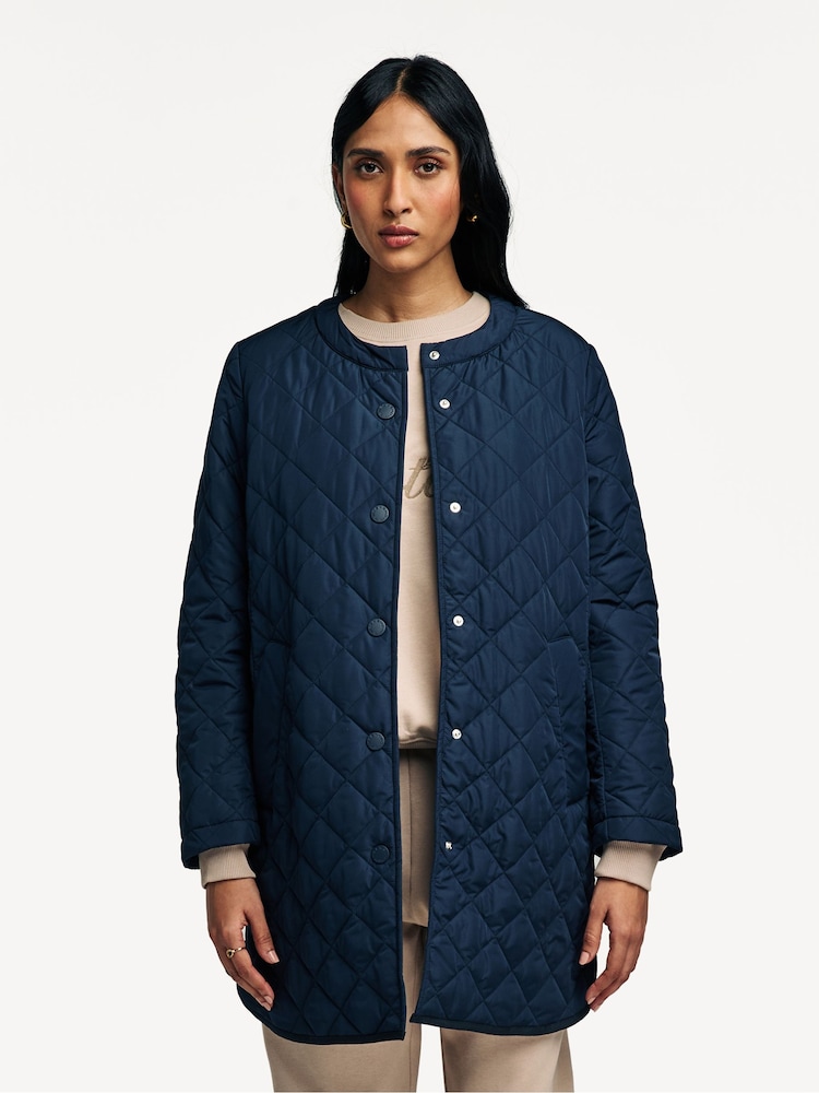 Weekend MaxMara Blue ERIO Coat - Image 1 of 6 Weekend MaxMara Blue ERIO Coat - Image 1 of 6