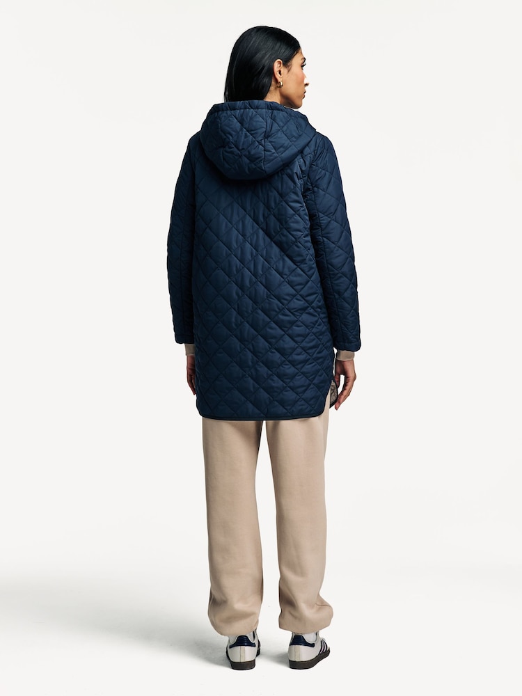 Weekend MaxMara Blue ERIO Coat - Image 2 of 6 Weekend MaxMara Blue ERIO Coat - Image 2 of 6