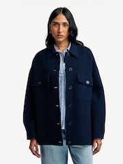Weekend MaxMara Blue Mida Jacket - Image 1 of 5
