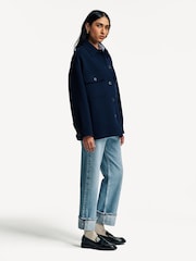 Weekend MaxMara Blue Mida Jacket - Image 3 of 5