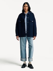 Weekend MaxMara Blue Mida Jacket - Image 4 of 5