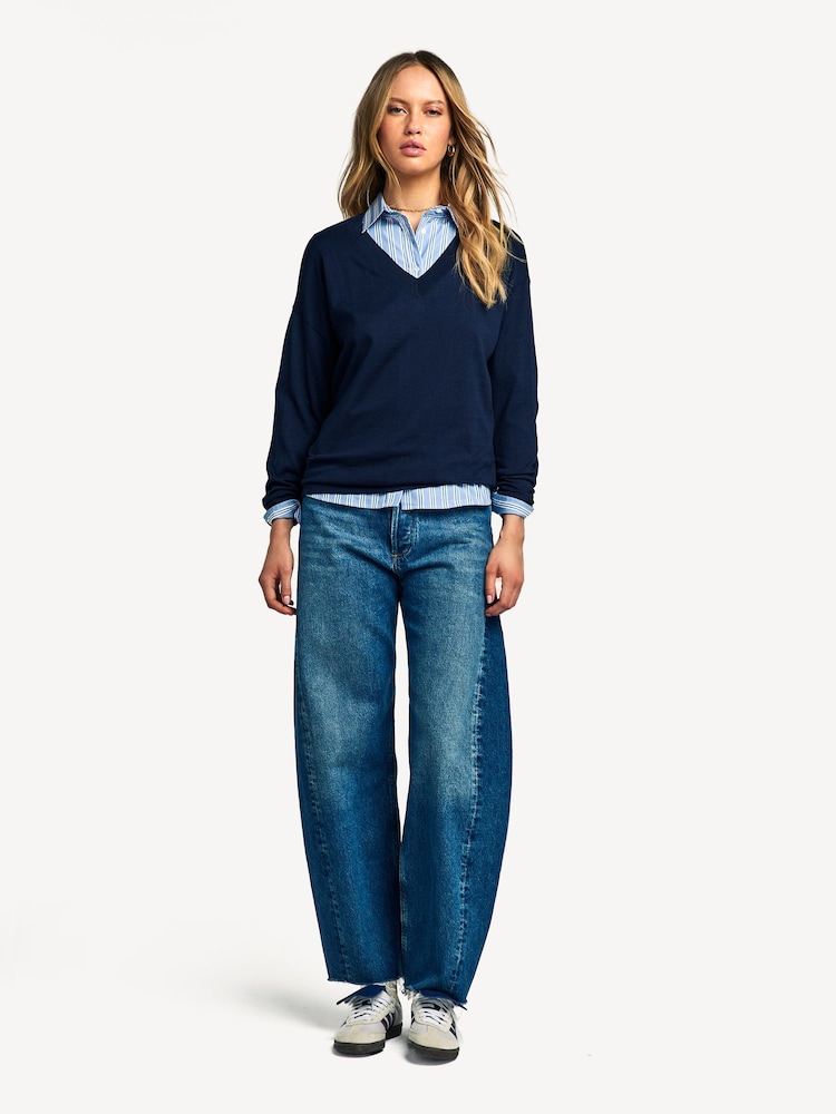 Weekend MaxMara Blue Rania Jumper - Image 2 of 6