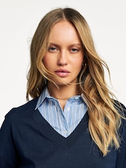 Weekend MaxMara Blue Rania Jumper - Image 6 of 6