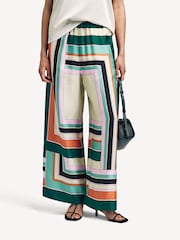 Weekend MaxMara Green Ottavo Trousers - Image 4 of 11