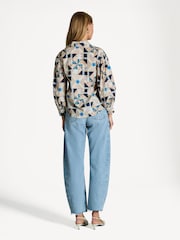 Weekend MaxMara Cream Mescal Shirt - Image 2 of 6