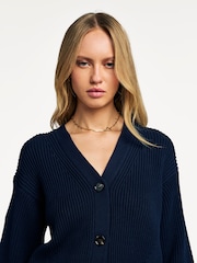 Weekend MaxMara Blue Nirvana Cardigan - Image 6 of 7