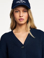 Weekend MaxMara Blue Nirvana Cardigan - Image 7 of 7