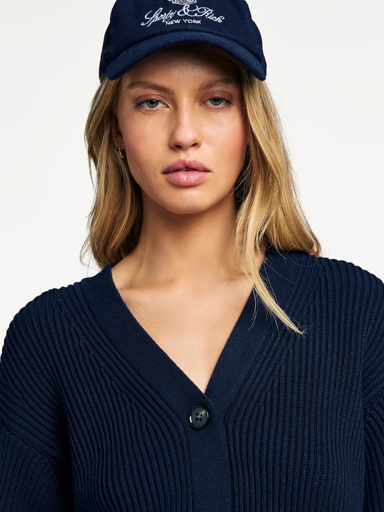 Weekend MaxMara Blue Nirvana Cardigan - Image 7 of 7
