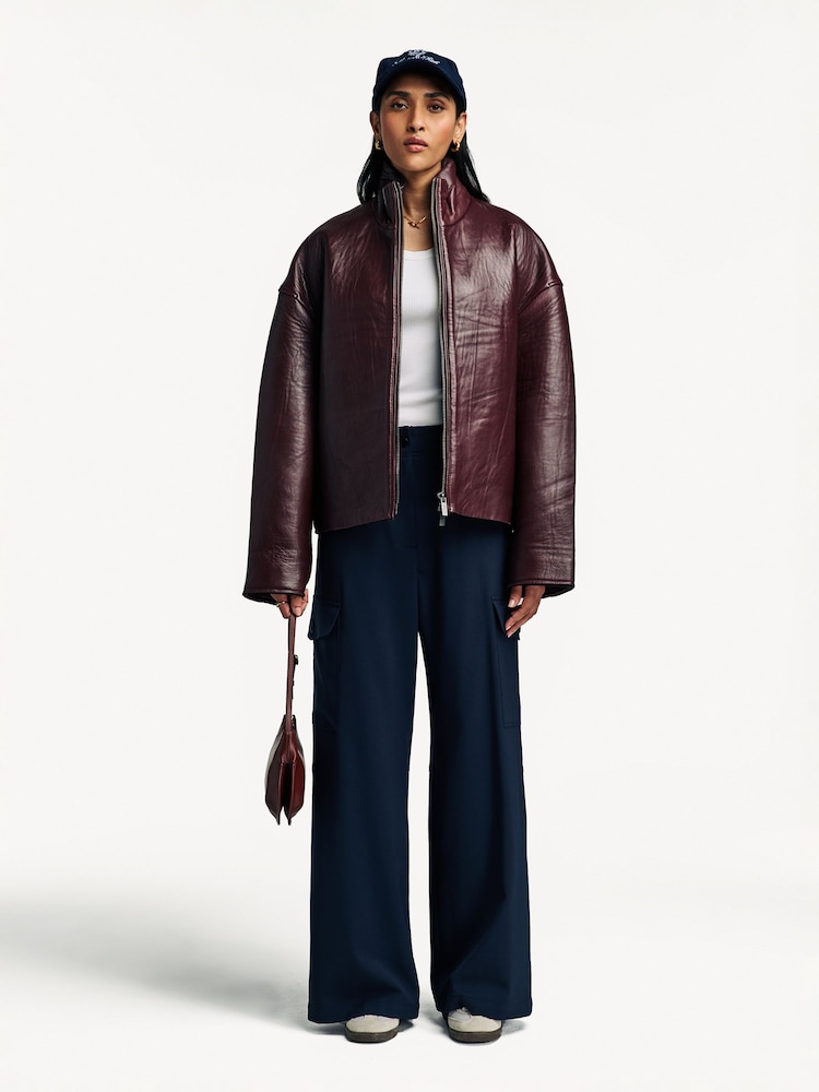 Weekend MaxMara Blue Hidalgo Trousers - Image 1 of 5
