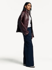 Weekend MaxMara Blue Hidalgo Trousers - Image 4 of 5