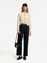 Weekend MaxMara Cream Panaria Cardigan - Image 4 of 6