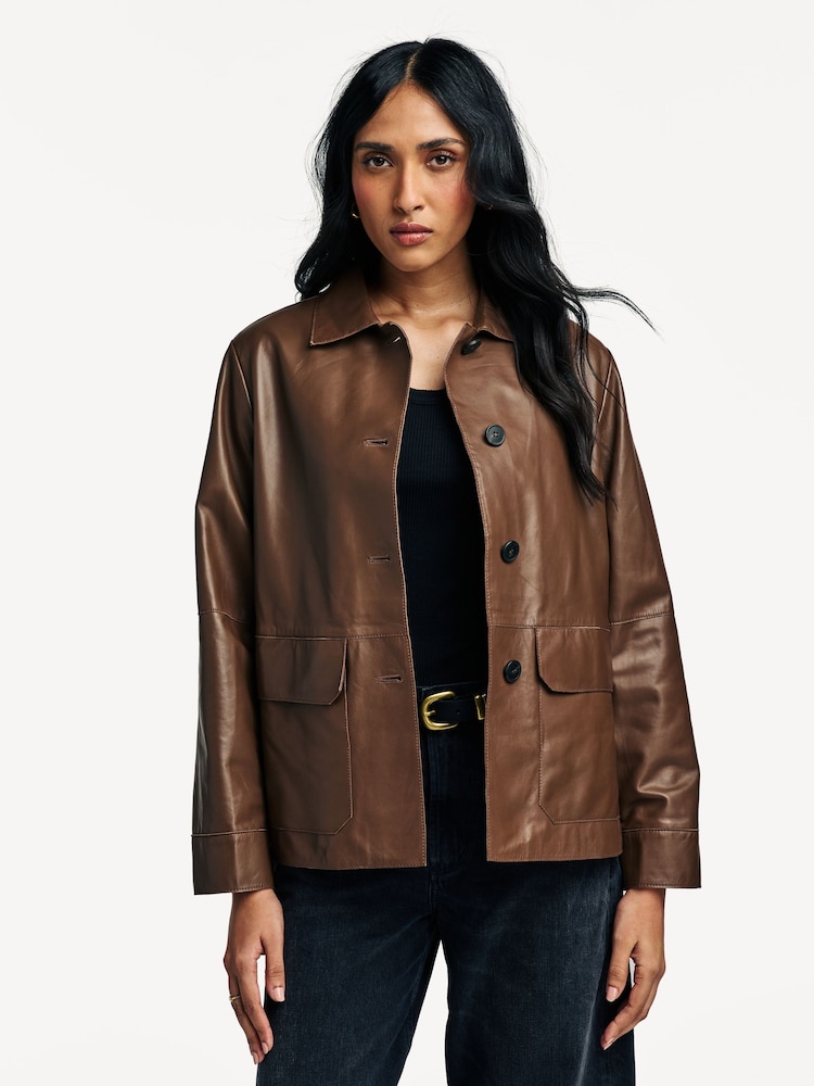 Weekend MaxMara Brown Kaya Jacket - Image 1 of 6 Weekend MaxMara Brown Kaya Jacket - Image 1 of 6