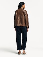 Weekend MaxMara Brown Kaya Jacket - Image 2 of 6