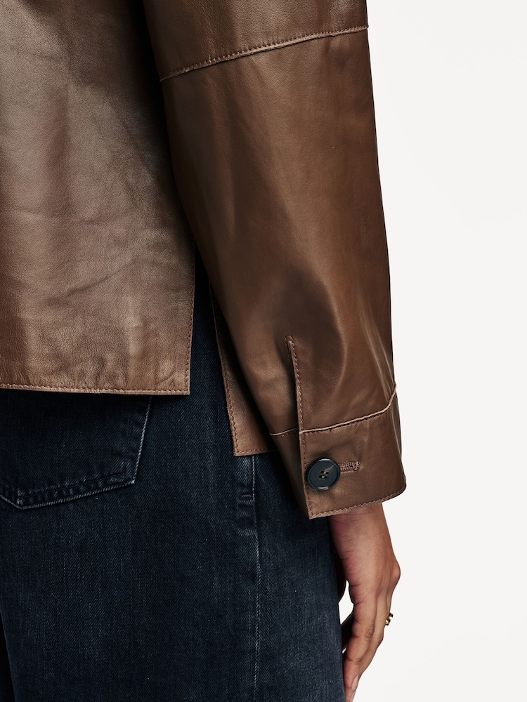 Weekend MaxMara Brown Kaya Jacket - Image 6 of 6