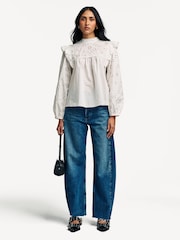 Weekend MaxMara White Taddeo Shirt - Image 4 of 5