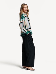 Weekend MaxMara Green Formia Shirt - Image 3 of 9