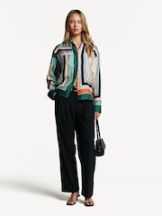 Weekend MaxMara Green Formia Shirt - Image 5 of 9