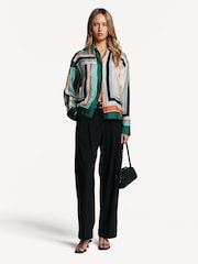 Weekend MaxMara Green Formia Shirt - Image 6 of 9