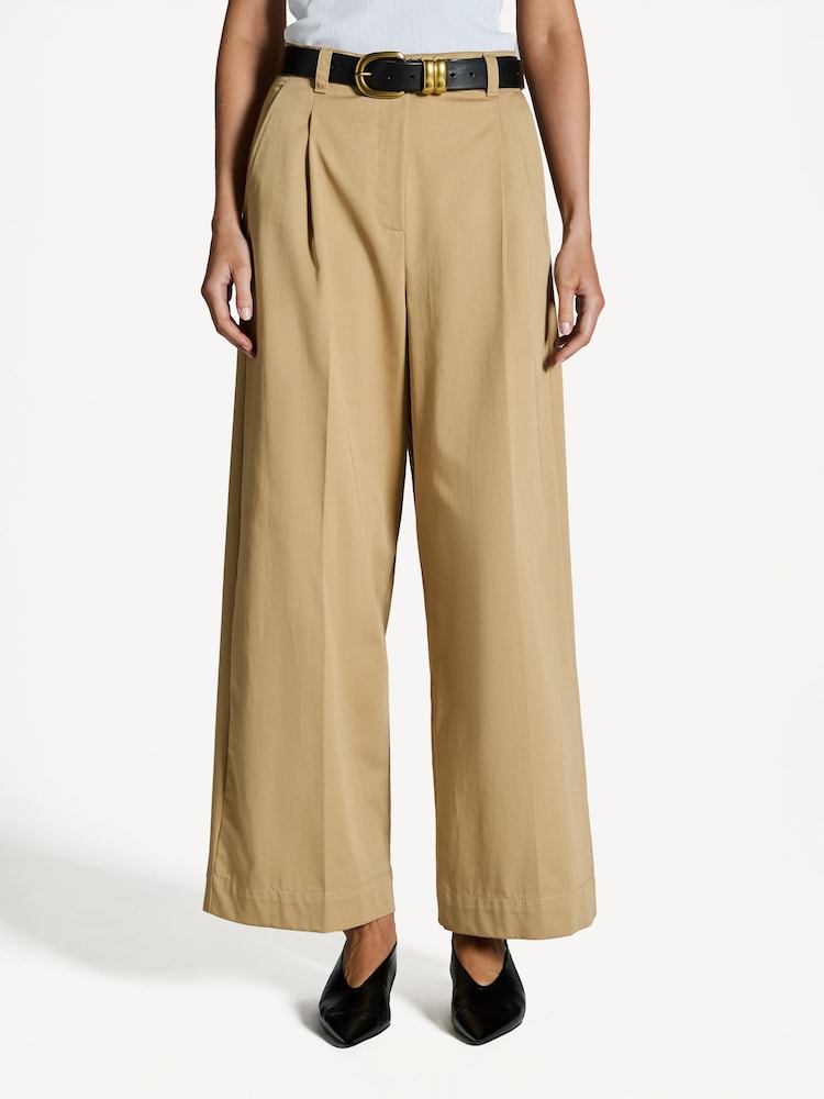 Weekend MaxMara Brown Nebbie Trousers - Image 2 of 6 Weekend MaxMara Brown Nebbie Trousers - Image 2 of 6