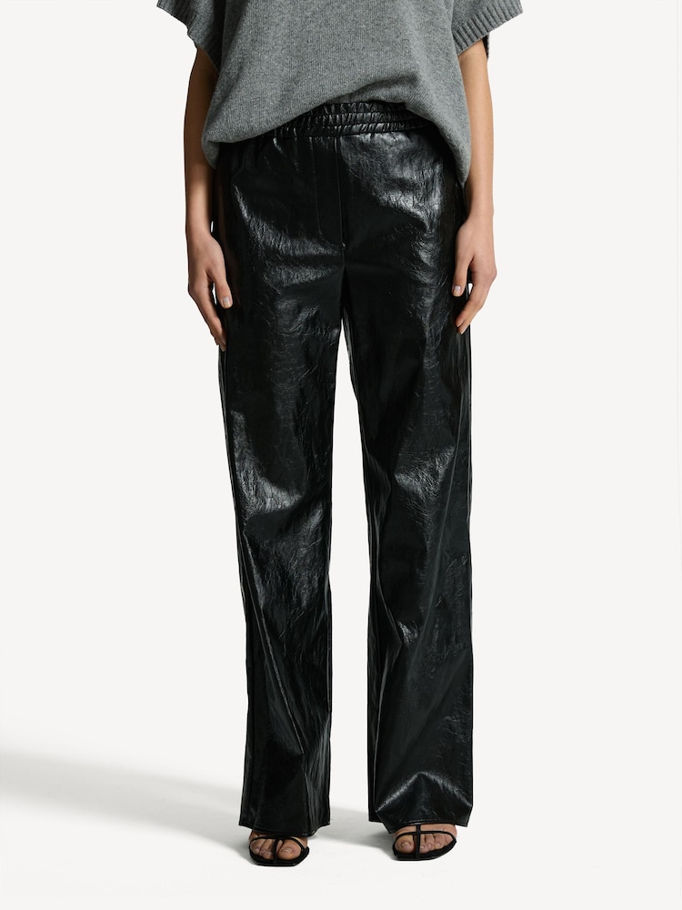 Weekend MaxMara Black Plutone Trousers - Image 1 of 7