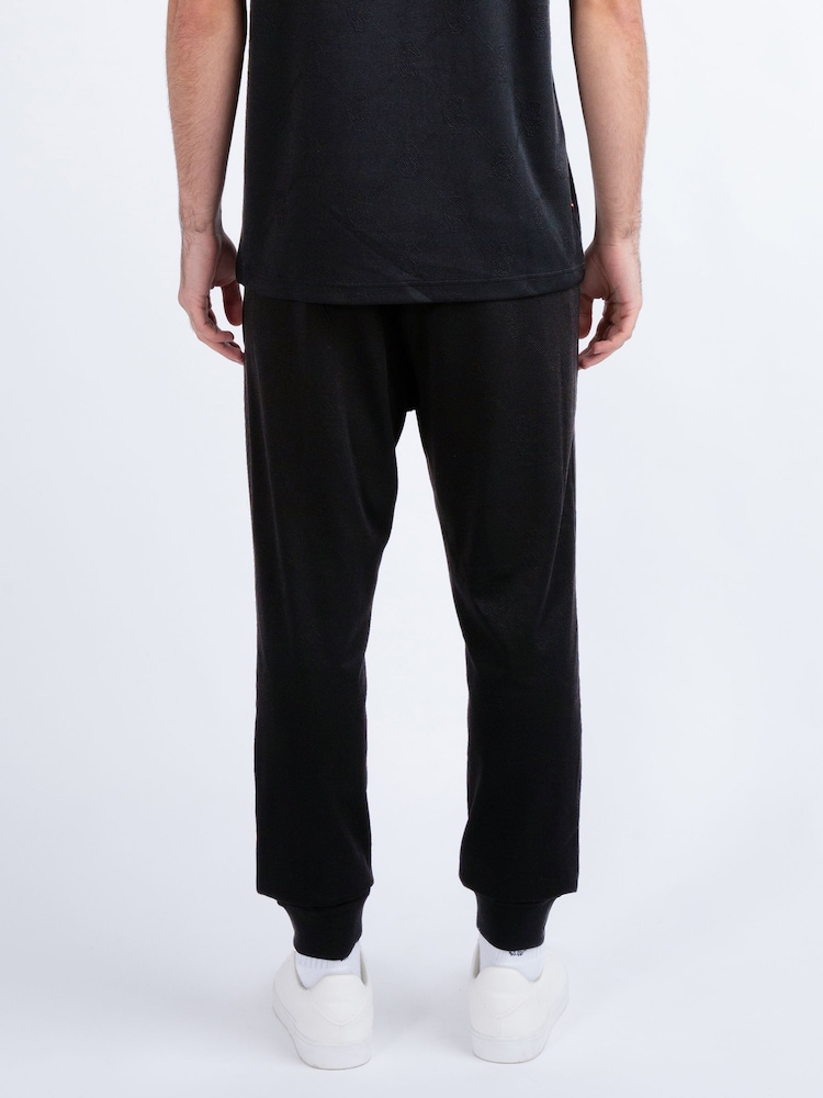 Luke 1977 Dawson Black Joggers - Image 2 of 7