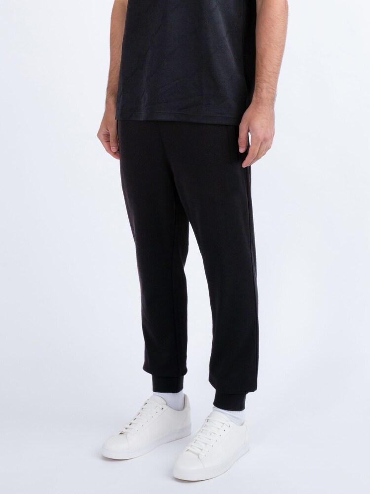 Luke 1977 Dawson Black Joggers - Image 3 of 7