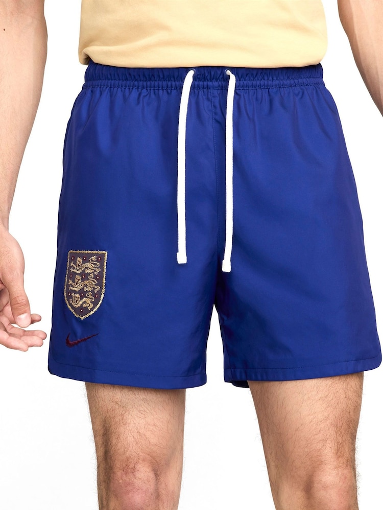 Nike Blue England Woven Shorts - Image 1 of 3