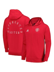 adidas Red Manchester United Anthem Jacket - Image 1 of 3