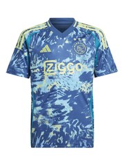 adidas Blue Kids Ajax Away Shirt 2024-25 - Image 2 of 3
