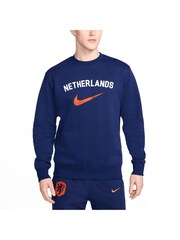 Nike Blue Netherlands Club Crew Sweatshirt - Image 1 of 3