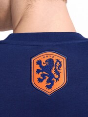Nike Blue Netherlands Club Crew Sweatshirt - Image 3 of 3
