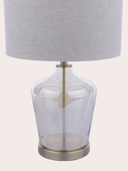 Laura Ashley Antique Brass Ockley Touch Table Lamp - Image 6 of 6