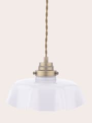Laura Ashley Off White Banham Pendant Ceiling Light - Image 5 of 7