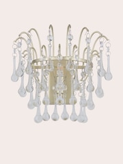Laura Ashley Champagne Willow Wall Light - Image 4 of 4