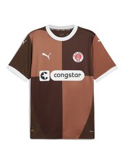 Puma Brown ST Pauli Home Shirt 2024-25 - Image 3 of 3