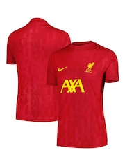 Nike Red Womens Liverpool Pre Match Top - Image 1 of 3