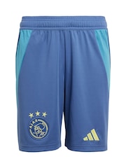 adidas Blue Kids Ajax Away Shorts 2024-25 - Image 1 of 1