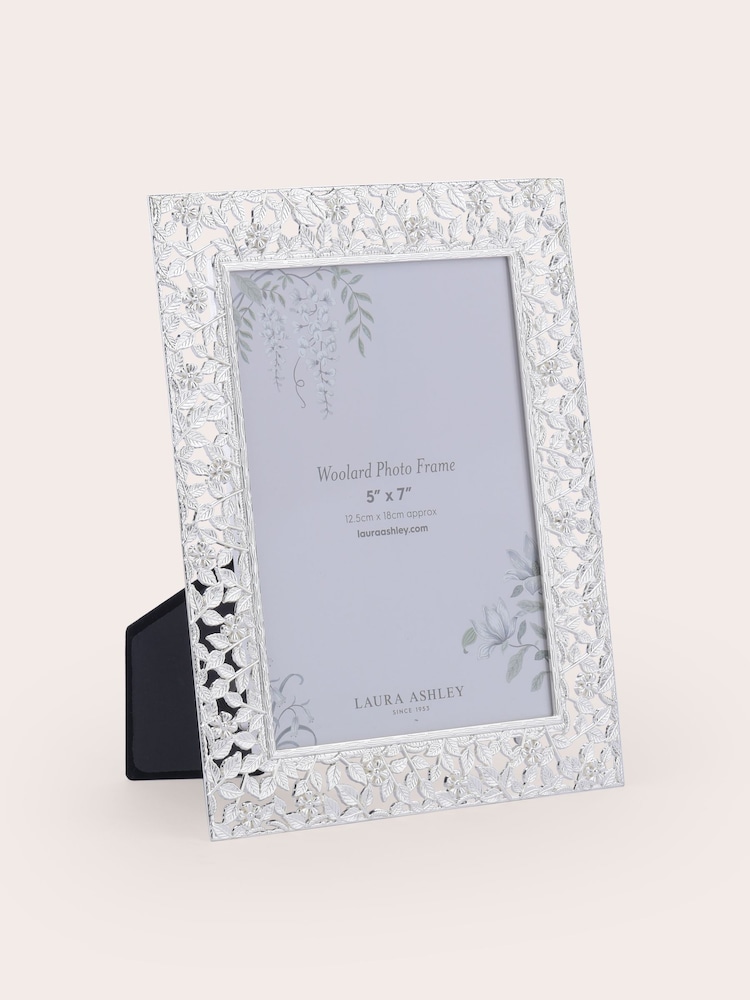 Laura Ashley Silver Plated Woolard Photo Frame - Image 2 of 4