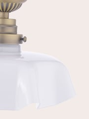 Laura Ashley Off White Banham Flush Ceiling Fitting Ceiling Light - Image 5 of 6