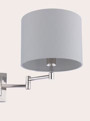 Laura Ashley Polished Nickel Marlowe Wall Light - Image 3 of 3